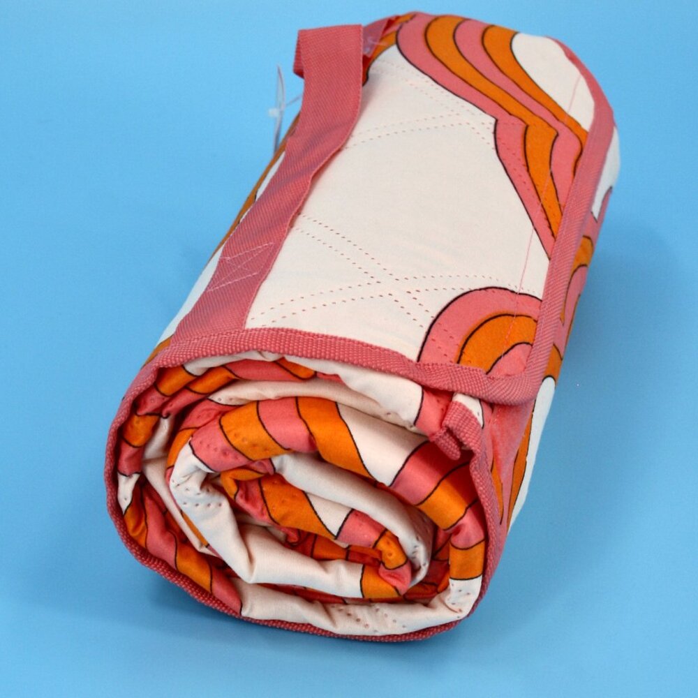 NWT Society6 "Pink Clouds" by Circa 78 Designs Outdoor Picnic Blanket 50 X 70 in